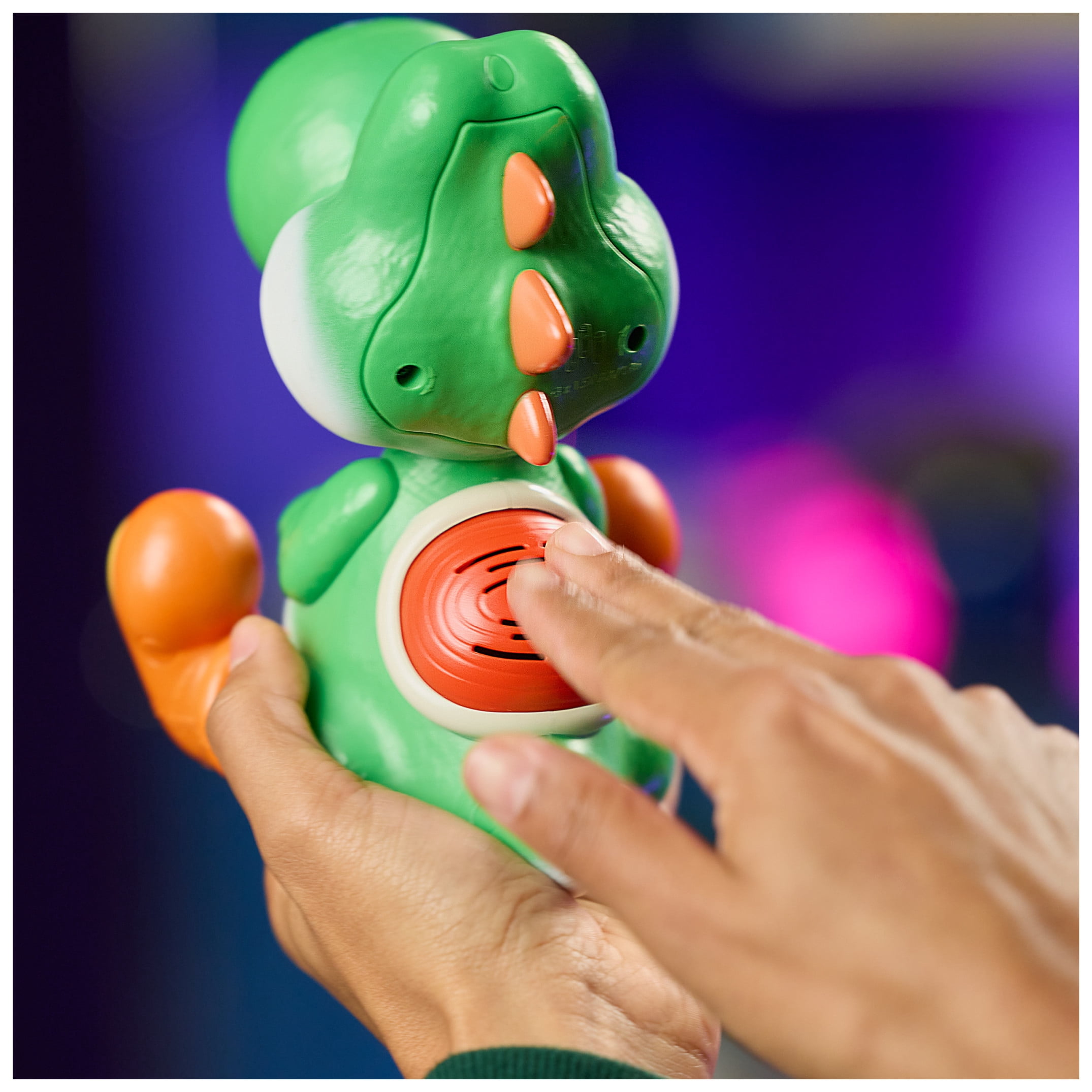 Super Mario Galaxy Movie, Hatchin' Yoshi Interactive Yoshi Figure, For Ages 4 and up