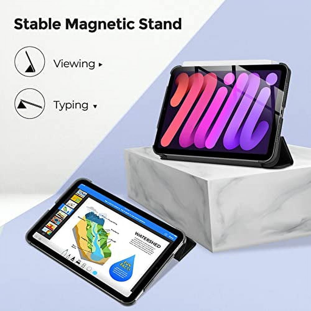 Shockproof Full Body Case For IPad Mini 6th Gen 8.3" 2021 – With Kickstand & Pencil Holder