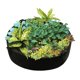 thumbnail image 1 of Muyoka Bolsas redondas para cultivo de plantas Macetas de cultivo de tela no tejida transpirable con 4 manijas Bolsas para macetas de frutas, verduras y flores para jard铆n para uso en interiores y ex, 1 of 2