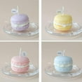 thumbnail image 4 of 4PACKMacaron Scented Candle Set,Cute Handmade Aromatherapy Candles Home Decor Candle Birthday Wedding Holiday Party Girl Gift (Multi-Colored), 4 of 6