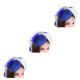 thumbnail image 1 of Minnieouse Sombrero tocado para mujer, velo de malla de flores, tocado con pinza para el pelo para espectáculo de escenario de boda Type3 NO3, 1 of 6