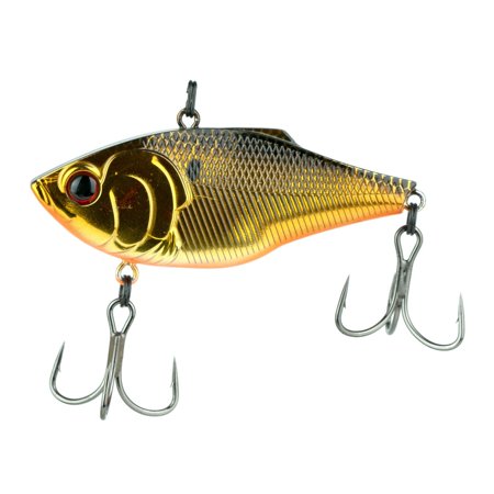 6th Sense Quake 80 Suspending Lipless Crankbait – Gold Reactor Fishing Lure – Lot of 3