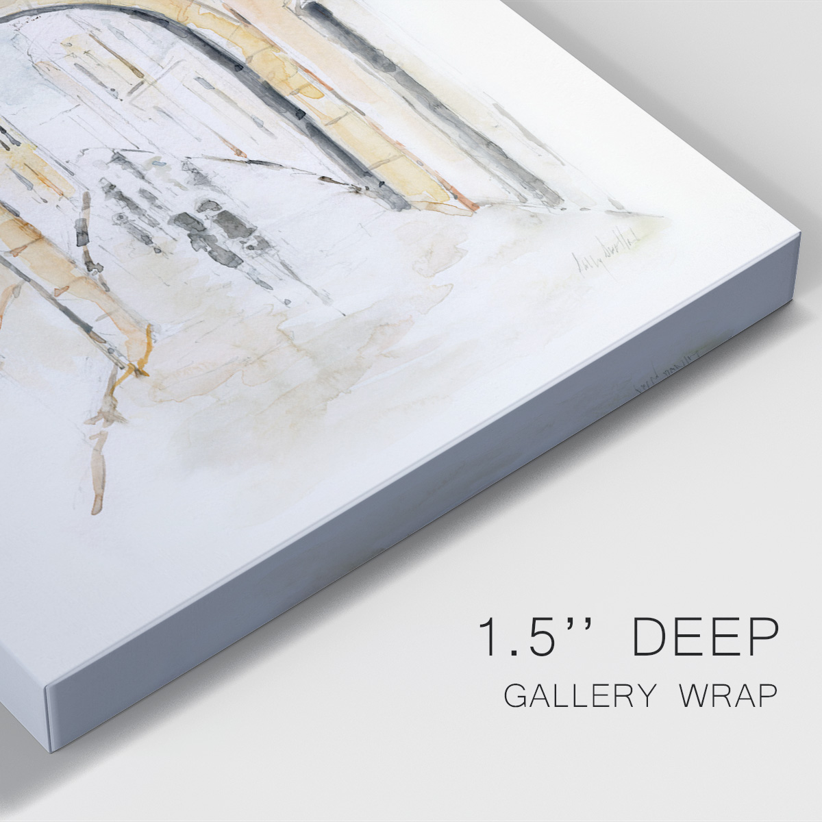 Wexford Home 18 x 27 Venice Market Day II Premium Gallery Wrapped Canvas - Ready to Hang
