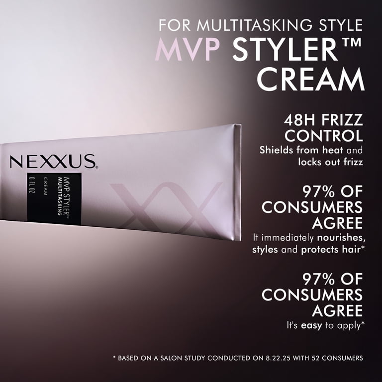 Nexxus Styling Cream Styler Multitasking Hair Cream Hybrid Powered