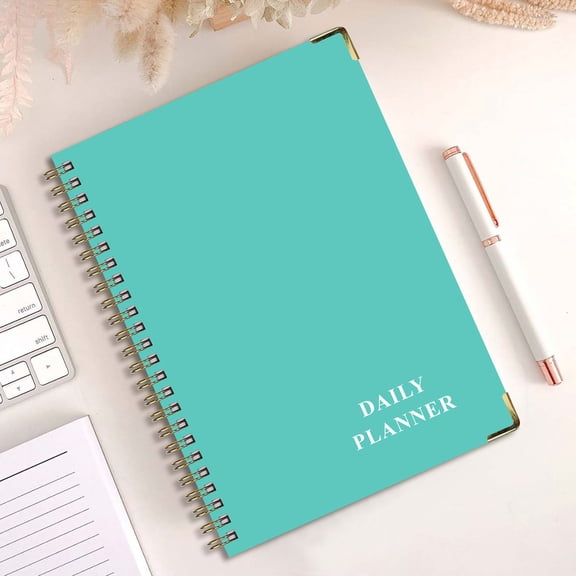 COM1950s Budget Planner Notebook with Monthly Expense Tracker,Financial Planning Journal for Money Management and Self-Discipline Check-In,A5 Size 6X8 Inches,Coil Binding with Strap Closure