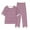 Pink, variant on WRKEKC Two Piece Sets for Women, Casual Outfits for Women, Ladies' Summer Casual Long Sleeve Button T-Shirts and Long Pants Sports Tracksuit Sweatshirt Sets