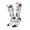 2 Black-2, variant on Women Crew Soft Moisture-wicking Socks London Landmark2 Pattern Design Cotton Socks, One Size fit All