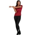 thumbnail image 2 of 5-Pack Women's Short Sleeve V-Neck Activewear T-Shirt Dry-Fit Moisture Wicking Perfomance Yoga Top (Available in Plus Size), 2 of 6