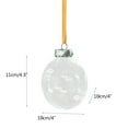thumbnail image 3 of TOPRenddon Christmas Balls Ornaments for Xmas Christmas Treeï¼Decoration Transparent Christmas DIYT Festival Pendant Gift Hollow, 3 of 4