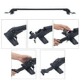 thumbnail image 5 of Universal Roof Rack Cross Bars, 43.3" Aluminum Car Roof Rack Crossbars, Adjustable Rooftop Luggage Rack Cargo, 5 of 8