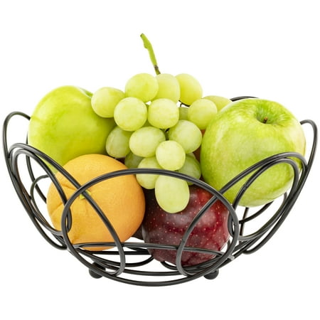 Fruit Basket, Aged Bronze