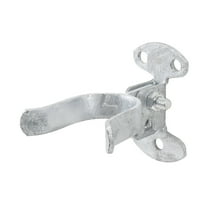 Plum Fittings 1-5/8" Gate Latch for Chain Link Fences | Galvanized Pressed Steel