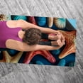 thumbnail image 5 of Starfish Yoga Mat Towel with Storage Bag, 72.8"x26.8" - Suitable for Yoga, Pilates, Fitness, etc., 5 of 6