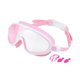 thumbnail image 2 of Gafas de natación para niños, cómodas, transparentes, antivaho, para piscina, niños y niñas, para interiores Rosa y, 2 of 8