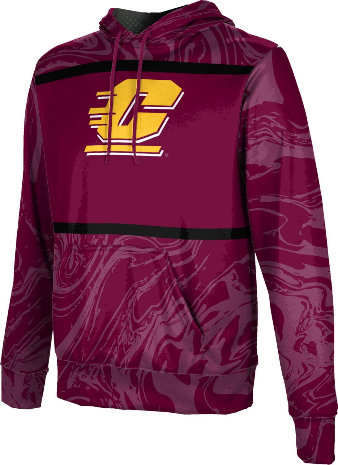 ProSphere Drake University Girls Zipper Hoodie Ripple School Spirit Sweatshirt