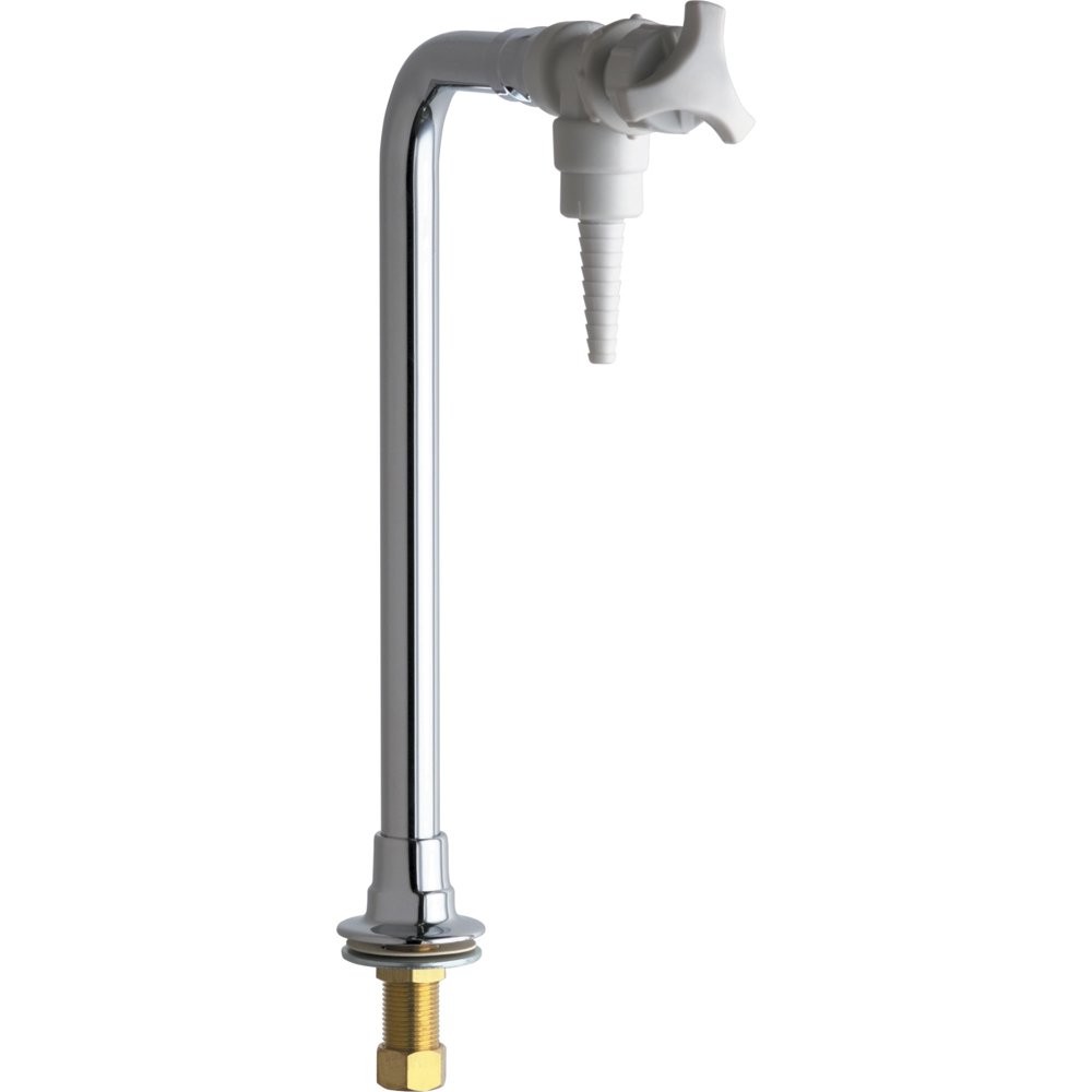 Chicago Faucets 828A Single Hole Lab Faucet