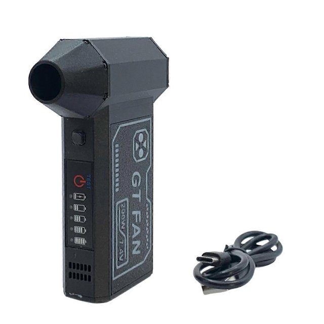 130000RPM Mini Blower Handheld Turbo Fan Dust Collector Cordless Electric Blower Portable Powerful Turbo Jet Fan
