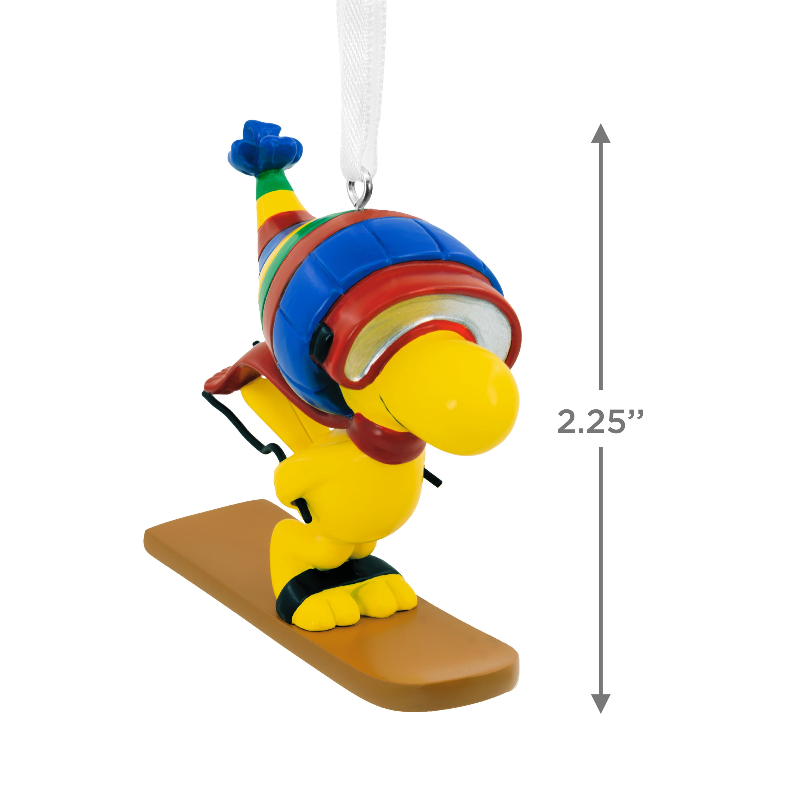 Hallmark Peanuts Woodstock Skiing Christmas Ornament