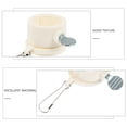thumbnail image 2 of SHISUYAN 4Pcs 1 Inch Flag Fasteners Flag Pole Rings with Metal Flag Clip (White), 2 of 8