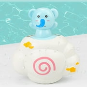 Lovehome Cute Animal Bath Toys Spray Rain Cloud Plastic Water Game Shower Squirt for Kids