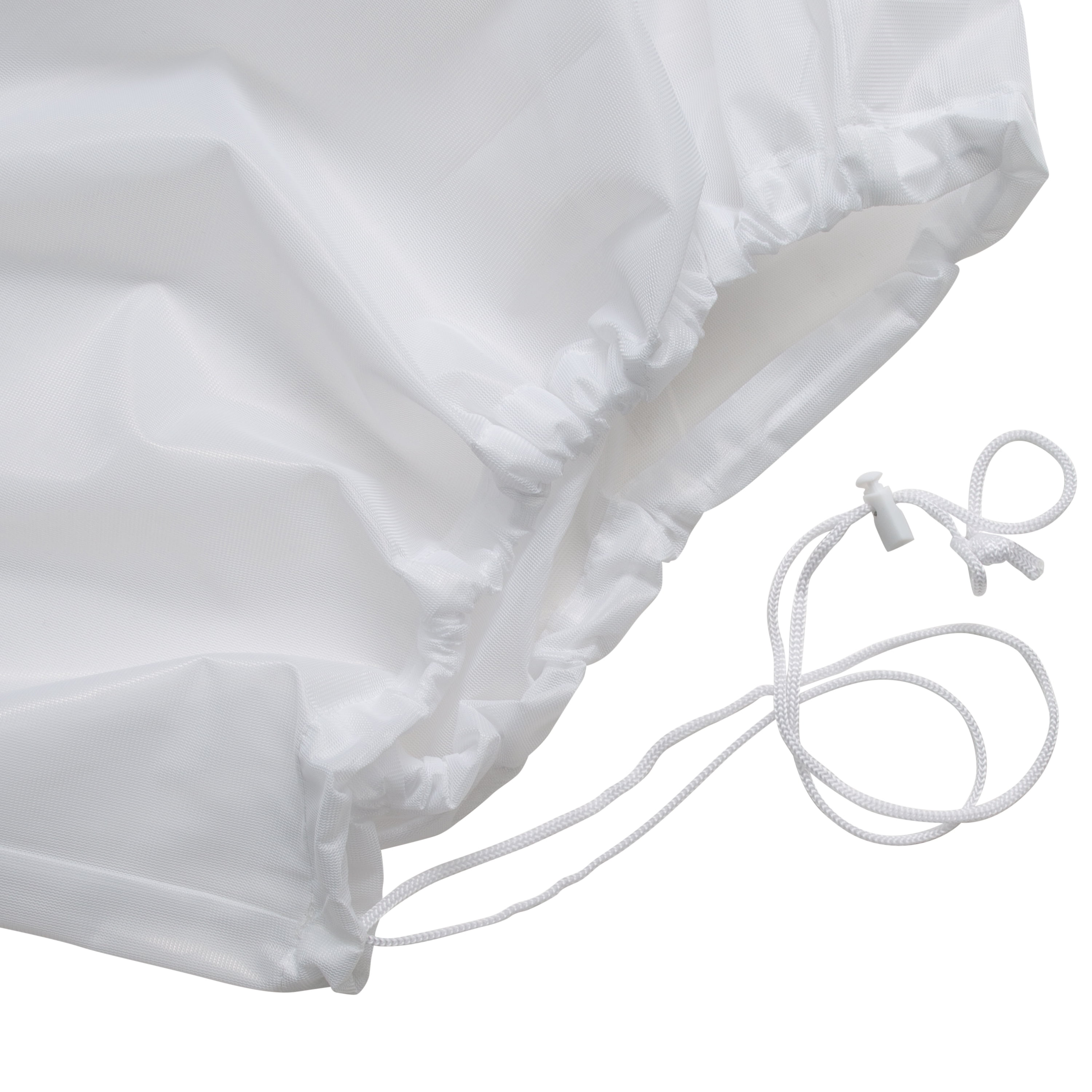Laundry 360 2 Pack Sanitized Mesh Laundry Wash Bag, White, 36" x 24" x 7"