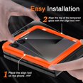 thumbnail image 4 of Protector de pantalla Milomdoi 9 en 1 para Samsung Galaxy Z Flip 7, 4 of 7
