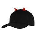 thumbnail image 1 of Miangastore 1pc Creative And Fashion Halloween Little Devil Baseball for Party, 1 of 8