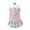 Pink, variant on Cute Princess Pet Dress for Small Dogs and Cats, Sailor Style School Uniform Outfit with Plaid Skirt, Adorable Dog Clothes and Cat Apparel for Parties, Photos and Special Occasions