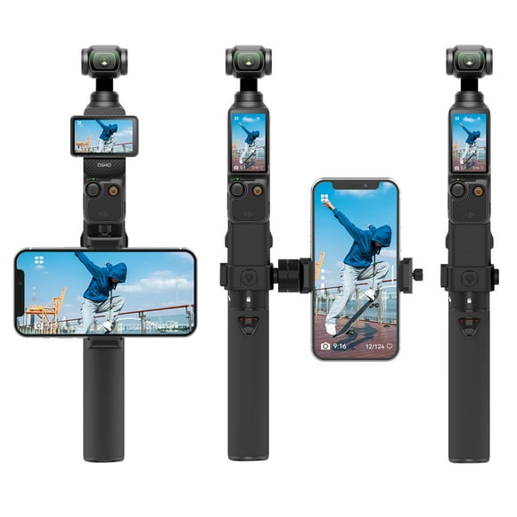 Smatree Portable Osmo Pocket 3 Power Stick (Power Bank) Compatible for DJI Osmo Pocket 3, Handheld Smartphone Holder Mount Bracket Only for DJI Osmo Pocket 3 Camera