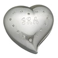 thumbnail image 1 of Creative Gifts International 003906 Free Form Brushed Heart Box with Crystals, 1 of 3