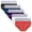 Black/Purple/White/Navy/Red, variant on wirarpa Women's Cotton Underwear High Waist Briefs Panties Full Coverage Underpants 5 Pack Sizes 5-10