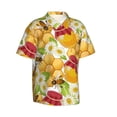 thumbnail image 2 of Balery Men'S Summer Hawaiian Shirts Short-Sleeve Design Name Printed Casual Shirts - Size Name, 2 of 9
