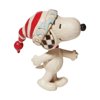 Enesco Peanuts by Jim Shore Mini Snoopy with Red and White Cap Figurine