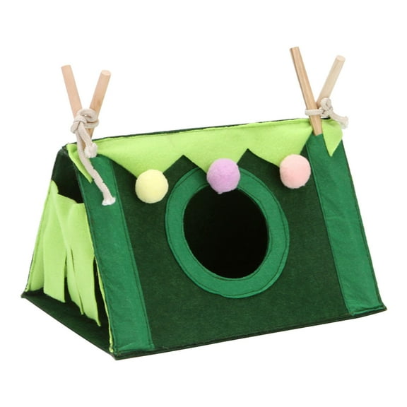 WE-POLUJ Pets Tent House Durable Portable Small Animal House Foldable Rabbits Hideout