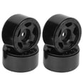 thumbnail image 2 of 1/24 Cubo De Rueda Rc Cubo De Rueda Para Axial Scx24 C10 Jlu B-17 1/24 Piezas De Actualización De Coche Rc 4pcs Cubos De Rueda De Aleación De Aluminio RC Para Axial SCX24 C10 JLU ANGGREK Negro, 2 of 8
