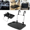 thumbnail image 2 of 2X Folding Car Computer Desk Work Table in Car Laptop Stand Food Tray Drink Holder, 2 of 8