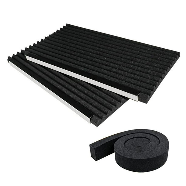 TISHITA Window Air Conditioner Side Panels Foam Insulation and Foam Strip Self Paste