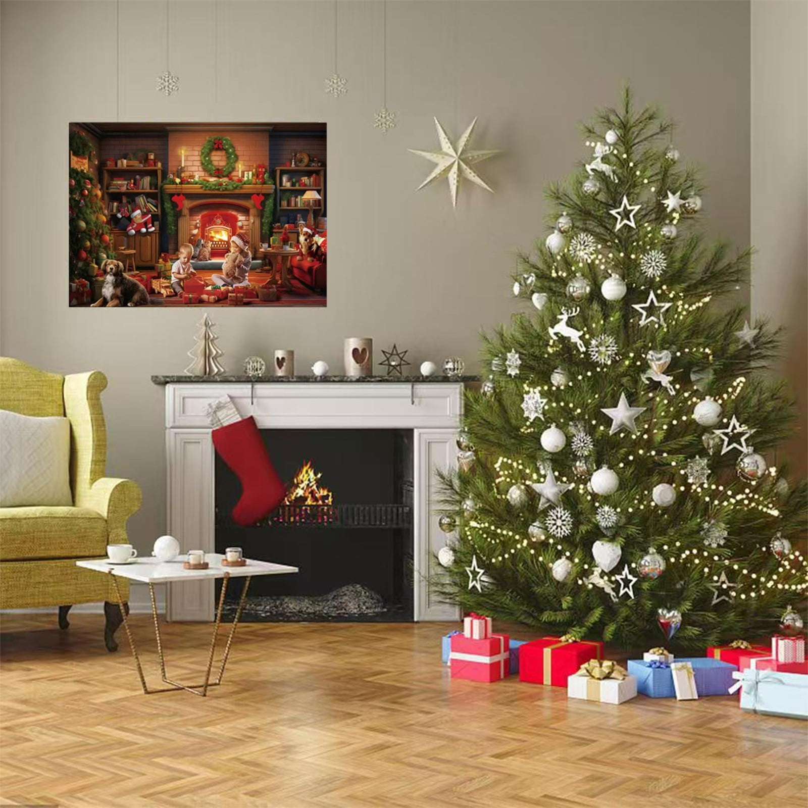Cheapark24 Panel Christmas Countdown Puzzle - 1008 Pcs Adult Brain-Teasing Game, Festive Holiday Activity Gift for Home Gatherings & Leisure Time