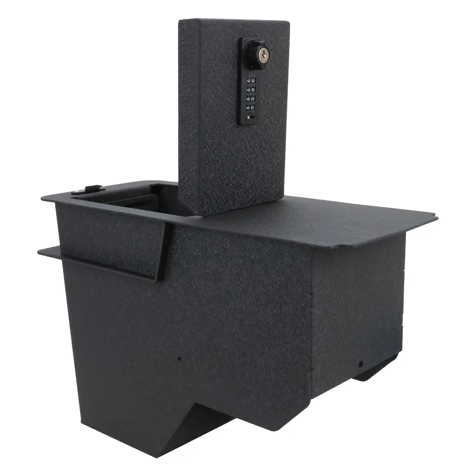 Console Safe Gun Safe for Car, WASAI Premium In-vehicle Console Safe Vault Lockbox Compatible with 2017-2022 Honda CR-V with Heavy Gauge Plate Steel, 4 Digit Combination Lock with Key.