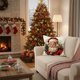 thumbnail image 5 of Herunwer Christmas Pillow Cover Winter Holiday Throw Pillows Christmas Decor Cushion Cases for Sofa Couch Home Décor, Pillowcases Farmhouse for Christmas Couch Bed, 5 of 6