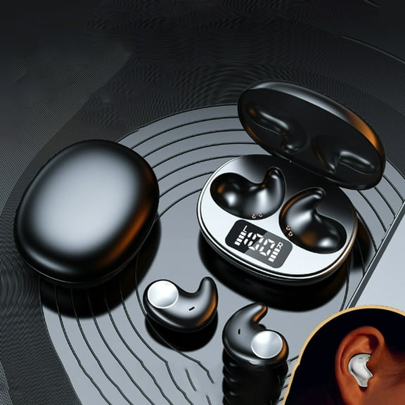 ZFYXGS Bluetooth Earbuds, True Wireless Noise Cancelling Waterproof with Charging Case, In-Ear Earbuds for Sports Running Computer Laptop and Work