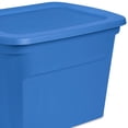 thumbnail image 4 of Sterilite Boîte de Rangement Empilable 18 Gal, Pack (16 Bleu Été), 4 of 7