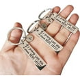 thumbnail image 2 of Drive Safe Keychain, 26 Letters Keychain Gifts for Husband Dad Boyfriend Gifts Valentines Day Father's day Birthday Gift, 2 of 8