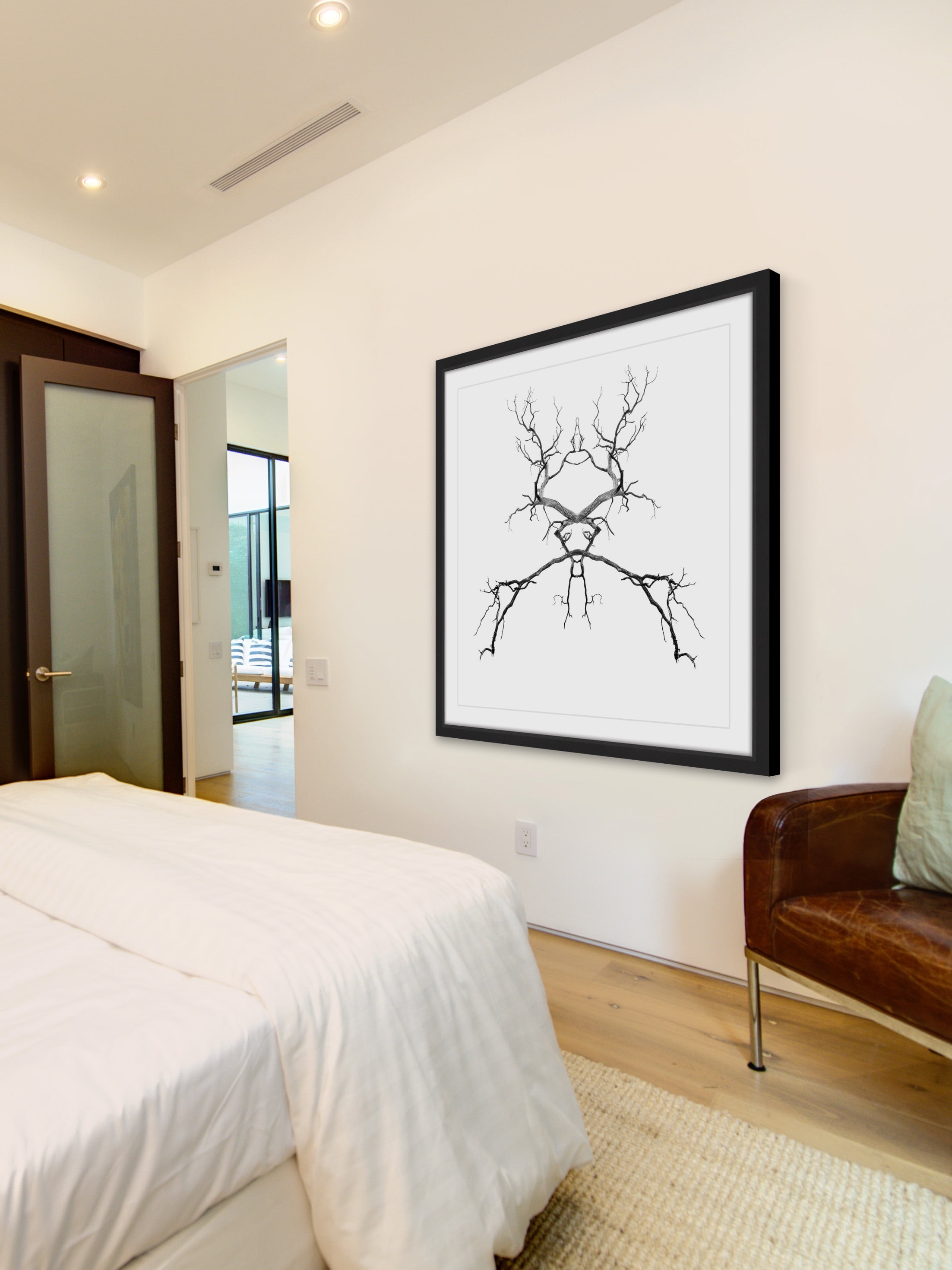 "Bare Limbs" Framed Painting Print