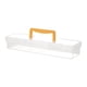 thumbnail image 1 of Caja de herramientas transparente a prueba de polvo para aparejos de pesca, reparación y pasatiempos. Amarillo 333x93x6cm, 1 of 9