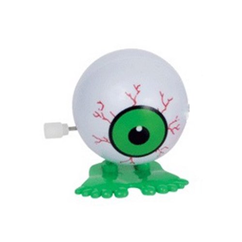 Veil Entertainment Jumping Eyeball Halloween WindUp Toy, Assorted