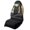 Cat Black, variant on KUIFORTI Hibiscus Palm Print Waterproof Car Seat Cover for Front Seats, Sweat Towel Seat Covers Bucket for Cars, SUVs, Trucks, Keeps Seats Clean for Gym, Running, Swimming