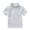 Grey, variant on Youth Polo Shirts for Boys White Short Sleeve Polo Shirt 100 Days of School Shirt Boys Summer Casual Breathable Shirts for Boys 14-15 Years