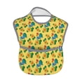 thumbnail image 2 of Hirioo Roosters And Sunflowers for Baby Waterproof Pocket Bib Adjustable Closed for Babies Toddlers with Large Pocket 6-24Months, 2 of 8
