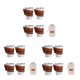 thumbnail image 4 of Greeniant Juego de 4 piezas de acero inoxidable, vaso de vino, taza de cerveza, vasos de agua, Metal para viajes, Picnic, Camping, cubiertos, Type1 NO1, 4 of 6